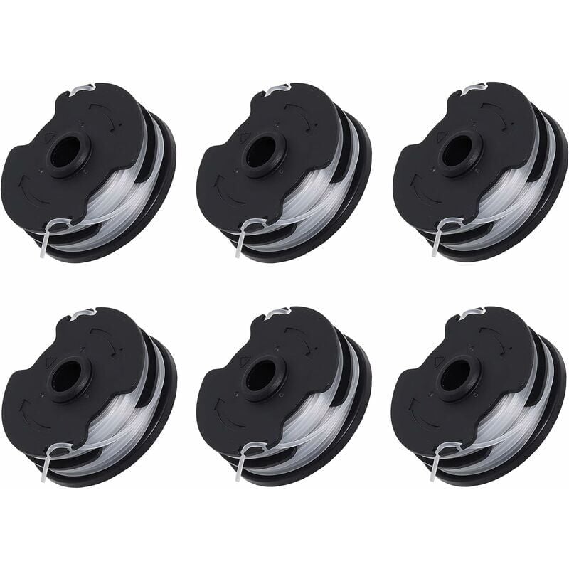 Linghhang - Lot de 6 bobines de rechange pour débroussailleuse sans fil Parkside prta 20-Li C3 IAN351753