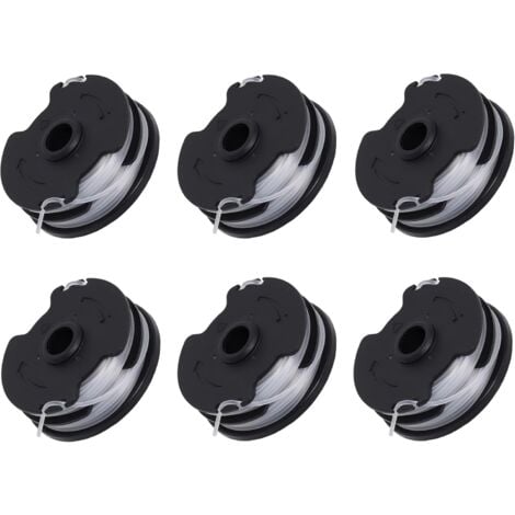 MEMKEY Lot de 6 bobines de rechange pour débroussailleuse sans fil Parkside PRTA 20-Li C3 IAN351753