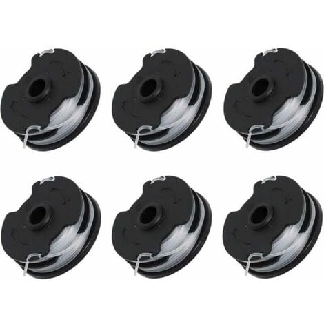 BEIJIYI Lot de 6 bobines de rechange pour débroussailleuse sans fil Parkside PRTA 20-Li C3 IAN351753