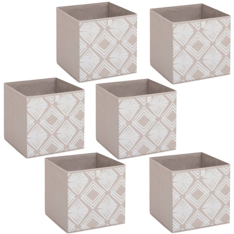 Five Simply Smart - Lot de 6 boites de rangement bohema