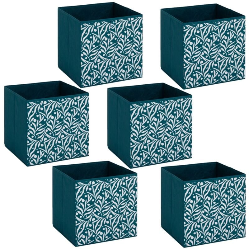 Five Simply Smart - Lot de 6 boites de rangement olivia