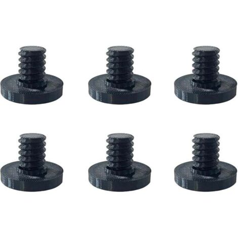 Lot de 6 boulons de rechange pour abri de jardin, accessoires pour auvent