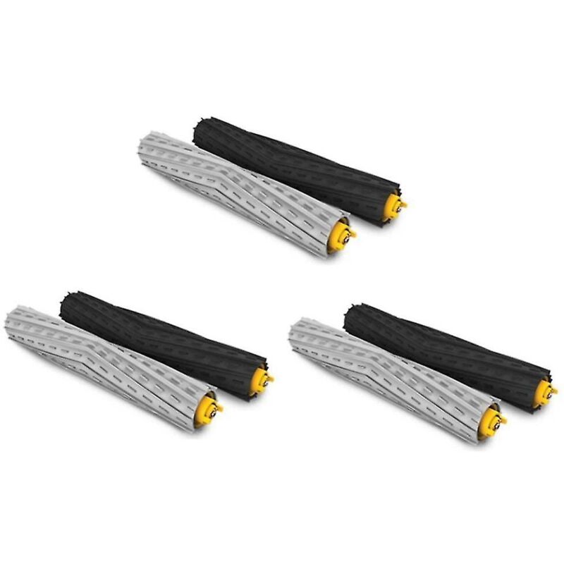 Lot de 6 brosses d'extraction de débris pour aspirateur de remplacement série 800 870 880 980