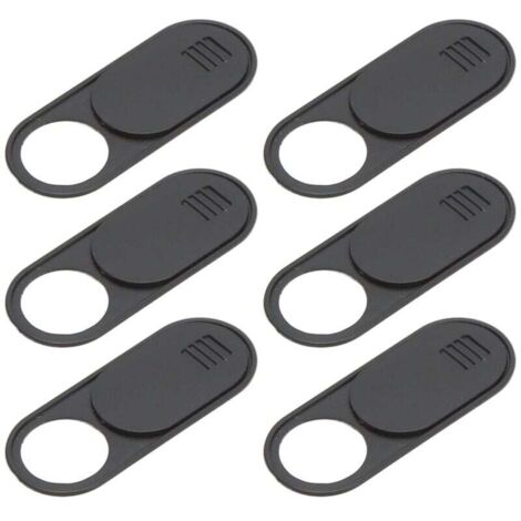 Lot de 6 caches coulissants pour caméra de voiture, pour intérieur de cabine, pour modèle 3 Y