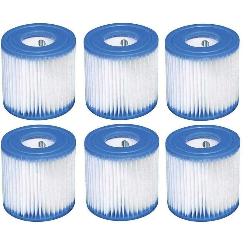 Cartouche de filtration Intex Type h Lot de 6