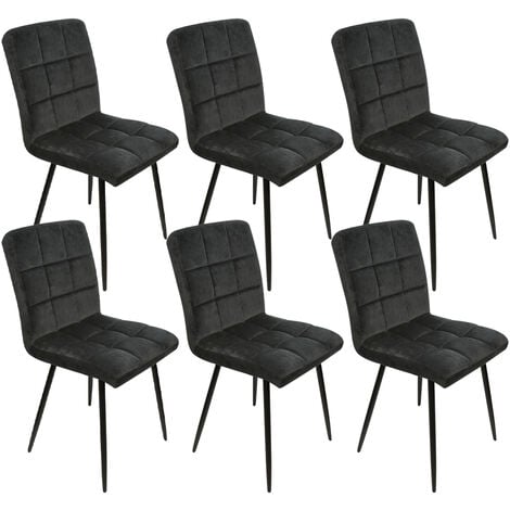 Trend24 - Chaises de Chaises de salle à manger lot de 6 - Chaises de salle  à manger 