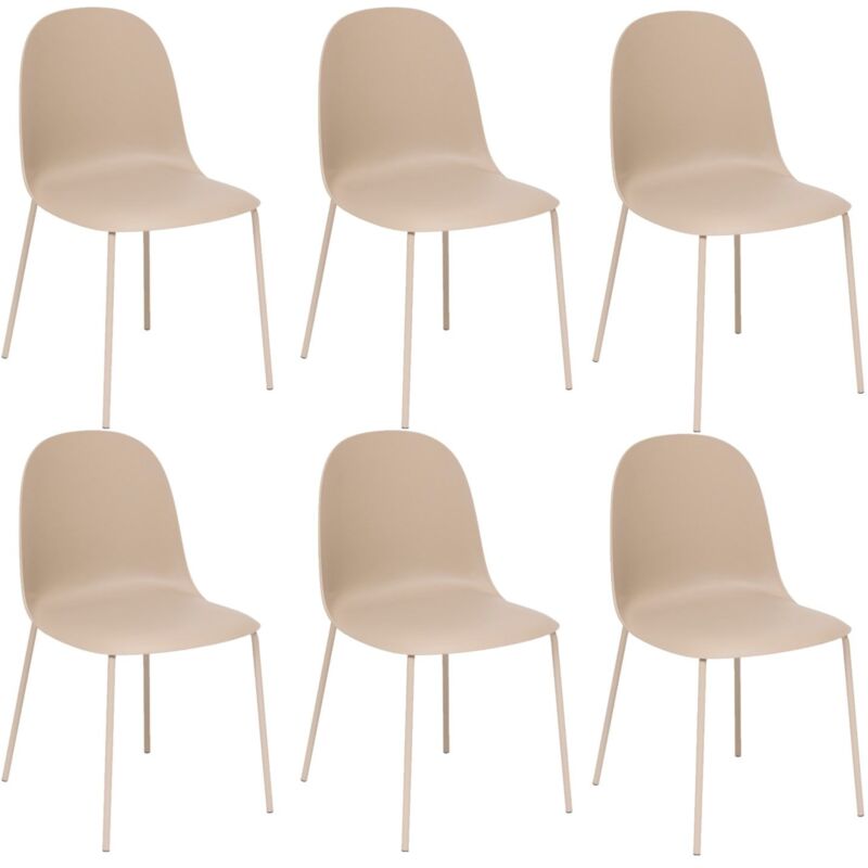 Lot de 6 chaises ASAN