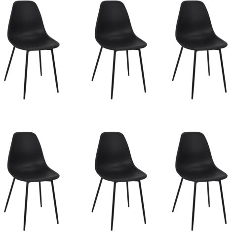 Lot de 6 chaises design scandinave GUSTAV