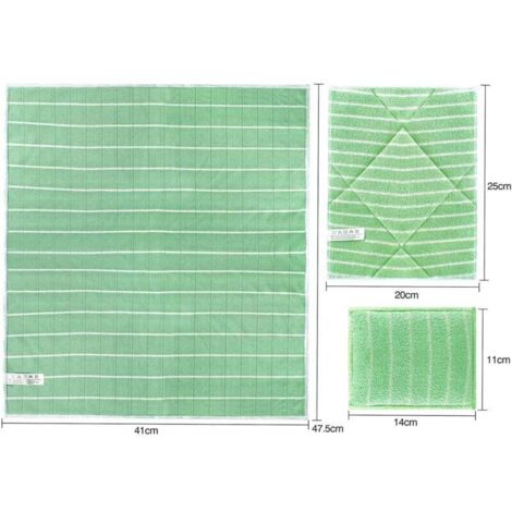 Lot de 6 Chiffon Bambou Microfibre pour Vitres Miroirs Carreaux Carrosserie Microfibre Bambou Vitre Ménage Salle de Bain