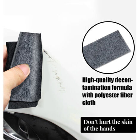 Lot de 6 Chiffons Nano pour Réparation des Rayures Automobiles – Microfibre Brillante et Magique pour Nettoyage Sans Rayure