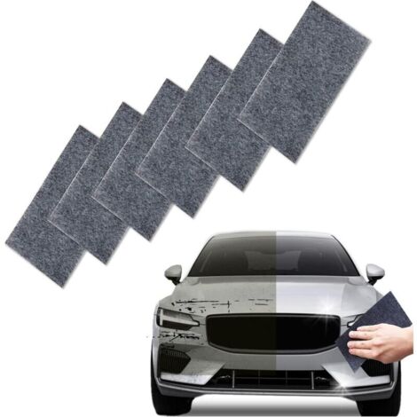 Lot de 6 chiffons Nano Sparkle Cloth Car Scratch Repair Cloth Nano Magic Cloth pour voiture Nouveau