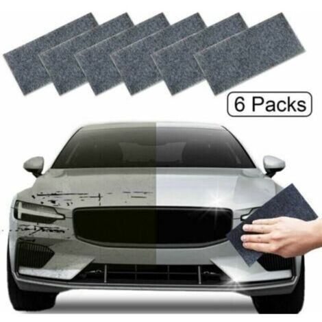 Lot de 6 chiffons Nano Sparkle Cloth Car Scratch Repair Cloth Nano Magic Cloth pour voiture Nouveau