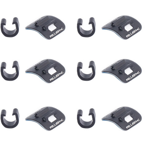 Lot de 6 colliers de serrage pour câbles de frein et de dérailleur de vélo de route-AquaForge