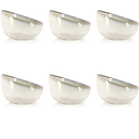 Lot de 6 coupelles en grès 12cm, BORAL