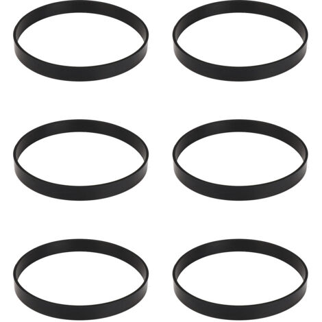 Lot de 6 Courroies D'aspirateur Compatibles avec les Modèles 7, 9, 10, 12, 14.
