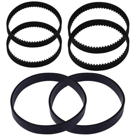 Lot de 6 Courroies D\'Aspirateur de Rechange pour Bissell ProHeat 2X Revolution Pet Pro Cleaner ModèLes 1986,1964,2007,2007P