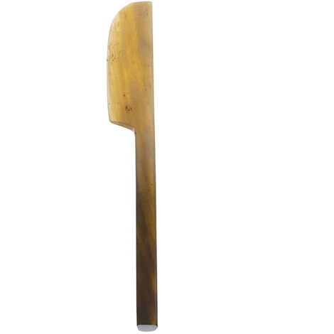 Lot de 6 Couteaux à Beurre en Sabot Naturel - 13cm - Ustensiles Artisanaux - Style Ethnique - Finition Naturelle