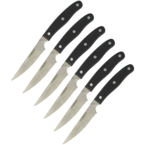 Lot de 6 couteaux à steak 22 cm Nirosta Fit