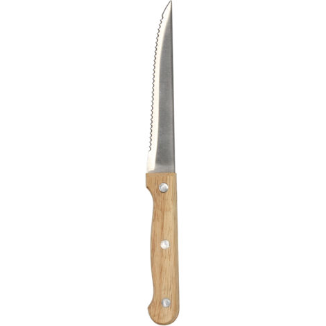 Lot de 6 couteaux à steak en acier inoxydable