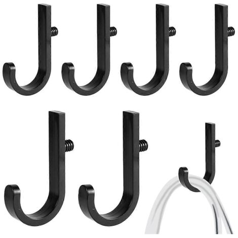 Lot de 6 crochets pour outils de jardin / abri de jardin