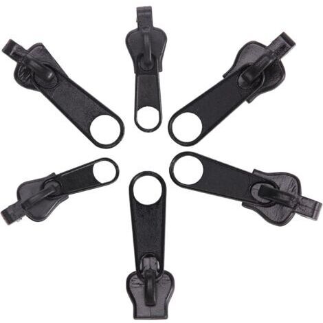 AERZETIX - C62961 - Lot de 10 curseurs/navettes N°5 autobloquants pour fermeture éclair à dents