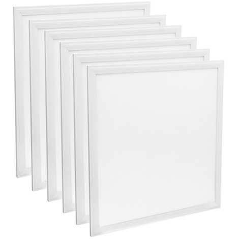Lot de 6 Dalles LED 45W 600x600 3900lm