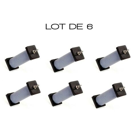 Lot de 6 diffuseurs d'air pour bassin de 13 cm de longueur