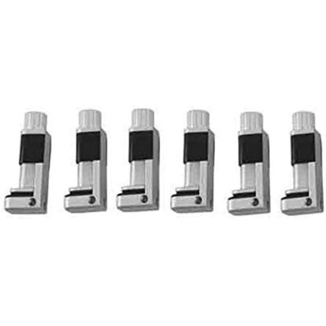 Lot de 6 dispositifs de fixation pour écran LCD - Pour téléphone portable - Outils de réparation fixes Pince de fixation