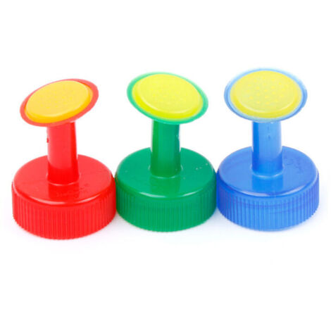 Lot de 6 embouts d'arrosage pour bouteille, bouchons en plastique.