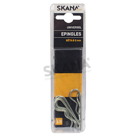 Lot De 6 épingles Bêta. ø: 2 Mm.