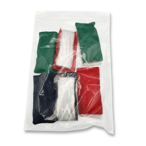 Lot de 6 - Étuis de protection - Similicuir - Vert Rouge Blanc Noir - Protection couteaux outils - Voir photos pour détails