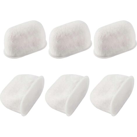 Lot de 6 filtres à eau compatibles BWF100 pour machine à expresso