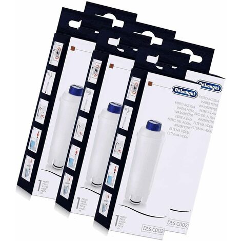 Lot de 6 filtres à eau ECAM (5513292811) Cafetière, Expresso DELONGHI