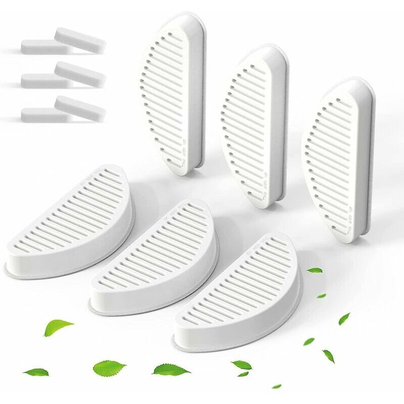Lot de 6 filtres de rechange pour fontaine automatique pour animaux de compagnie 67 oz/2 l