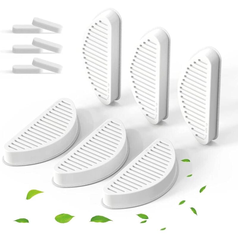 Lot de 6 filtres de rechange pour fontaine automatique pour animaux de compagnie pour distributeurs d'eau pour animaux de compagnie uahpet