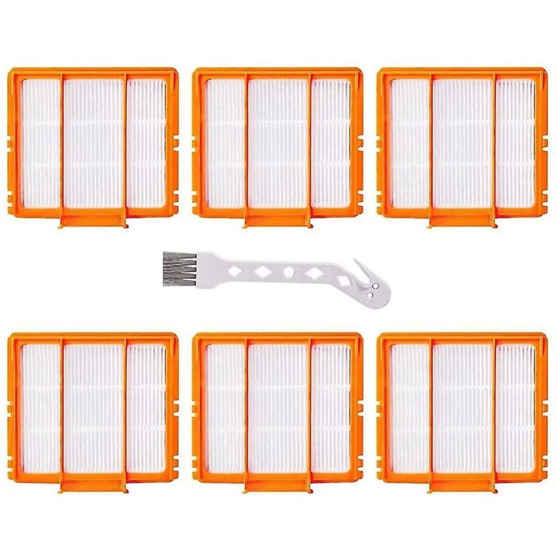 Fei Yu - Lot de 6 filtres Hepa de rechange pour aspirateur Shark Ai Av2501s