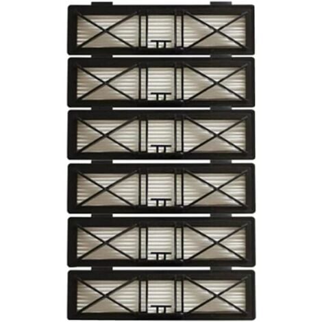 Lot de 6 filtres HEPA pour Neato Botvac D7 D3 D4 D5 D6 D70 D75 D80 D85 pour filtres Neato Botvac 75e 80 85 pièces