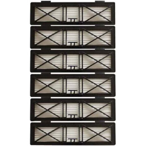 Lot de 6 filtres HEPA pour Neato Botvac D7 D3 D4 D5 D6 D70 D75 D80 D85 pour filtres Neato Botvac 75e 80 85 pièces--