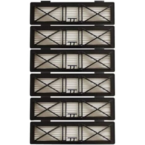 Lot de 6 filtres HEPA pour Neato Botvac D7 D3 D4 D5 D6 D70 D75 D80 D85 pour filtres Neato Botvac 75e 80 85 pièces