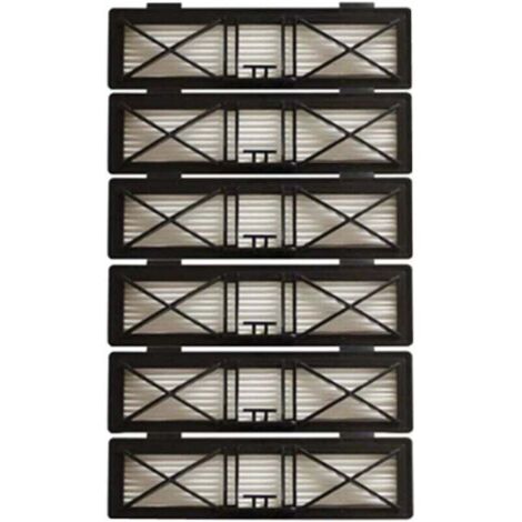 Lot de 6 filtres HEPA pour Neato Botvac D7 D3 D4 D5 D6 D70 D75 D80 D85 pour filtres Neato Botvac 75e 80 85 pièces