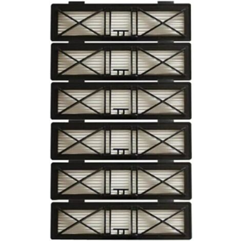 Lot de 6 filtres HEPA pour Neato Botvac D7 D3 D4 D5 D6 D70 D75 D80 D85 pour filtres Neato Botvac 75e 80 85 pièces,