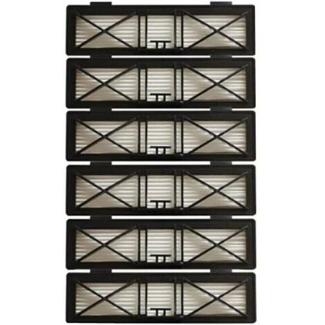 Lot de 6 filtres HEPA pour Neato Botvac D7 D3 D4 D5 D6 D70 D75 D80 D85 pour filtres Neato Botvac 75e 80 85 pièces