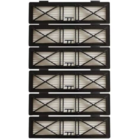Lot de 6 filtres HEPA pour Neato Botvac D7 D3 D4 D5 D6 D70 D75 D80 D85 pour filtres Neato Botvac 75e 80 85 pièces
