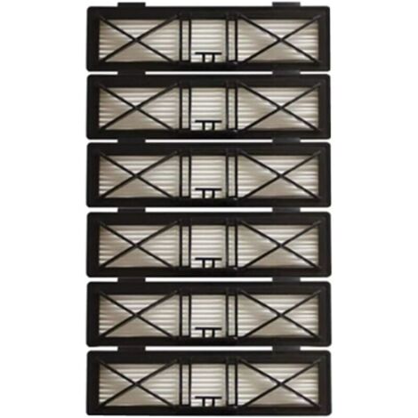 Lot de 6 filtres HEPA pour Neato Botvac D7 D3 D4 D5 D6 D70 D75 D80 D85 pour filtres Neato Botvac 75e 80 85 pièces