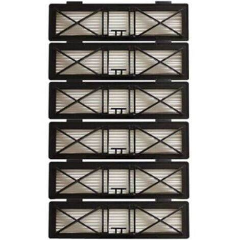 Lot de 6 filtres HEPA pour Neato Botvac D7 D3 D4 D5 D6 D70 D75 D80 D85 pour filtres Neato Botvac 75e 80 85 pièces