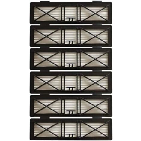 Lot de 6 filtres HEPA pour Neato Botvac D7 D3 D4 D5 D6 D70 D75 D80 D85 pour filtres Neato Botvac 75e 80 85 pièces--