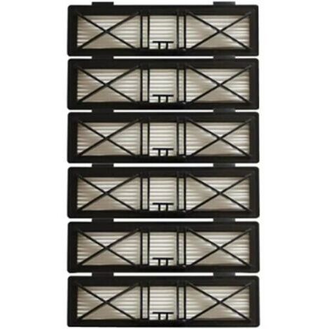 Lot de 6 filtres HEPA pour Neato Botvac D7 D3 D4 D5 D6 D70 D75 D80 D85 pour filtres Neato Botvac 75e 80 85 pièces,