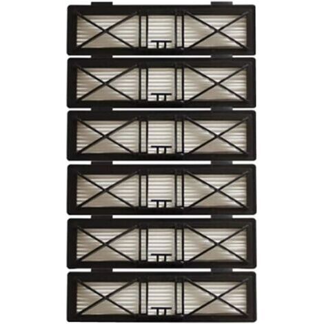 Lot de 6 filtres HEPA pour Neato Botvac D7 D3 D4 D5 D6 D70 D75 D80 D85 pour filtres Neato Botvac 75e 80 85 pièces,DEBUNS