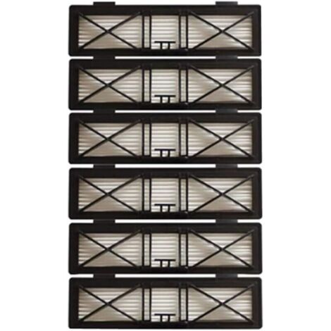 Lot de 6 filtres HEPA pour Neato Botvac D7 D3 D4 D5 D6 D70 D75 D80 D85 pour Neato Botvac 75e 80 85 filtres pièces aspirateur