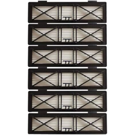 Lot de 6 filtres HEPA pour Neato Botvac D7 D3 D4 D5 D6 D70 D75 D80 D85 pour Neato Botvac 75e 80 85 filtres pièces aspirateur